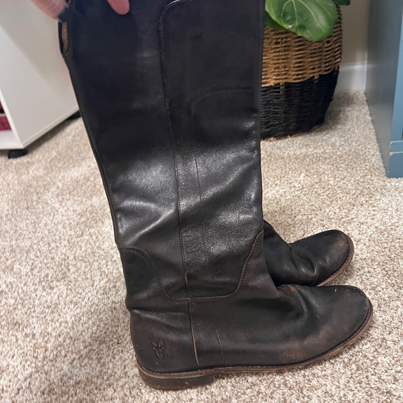 Frye Paige Pull On Riding Boot. Women US 7 1/2 - Picture 7 of 10